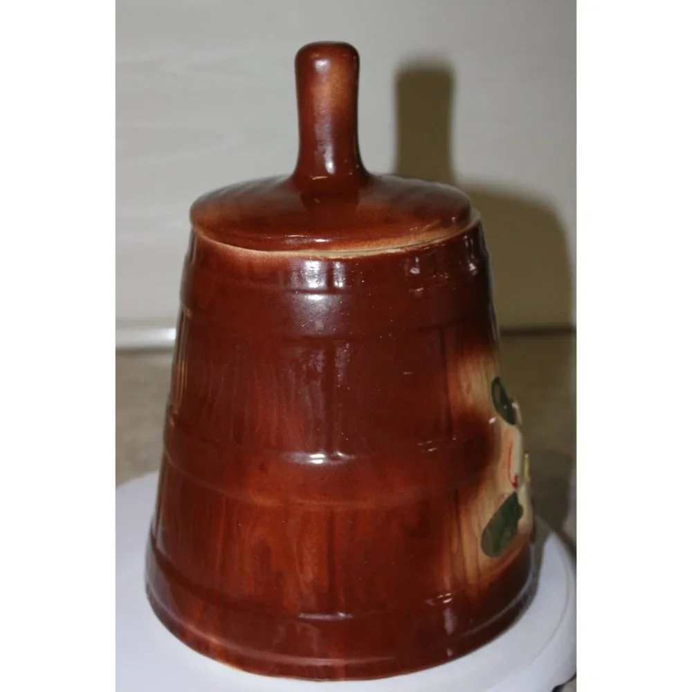 Cookie Jar - American Bisque - Butter Churn